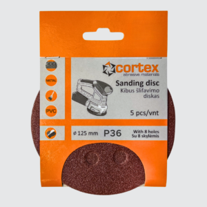 Hook & loop mesh sanding disc CORTEX Premium