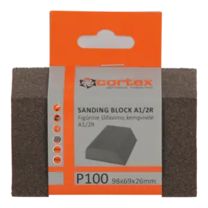 Sanding block A1/R2 CORTEX Standard 98x69x26