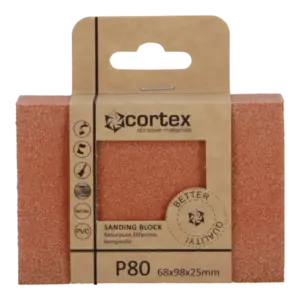 Sanding block CORTEX Standard 68x98x25