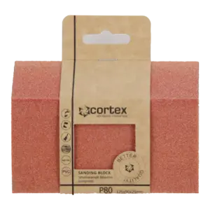 Sanding block CORTEX Premium 125x90x25