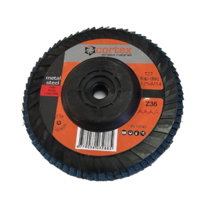 Flap disc CORTEX Premium T27, 125 x M14 (flat)