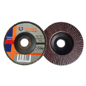 Flap disc CORTEX Standard T29, 125 x 22.2 mm (conical)