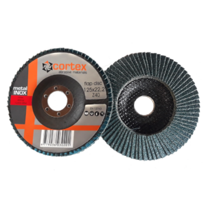 Flap disc zirconia CORTEX Standard T29, 125 x 22.2 mm (conical)